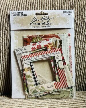 New Tim Holtz idea-ology Christmas Layer Frames 2023 - TH94362 Rare